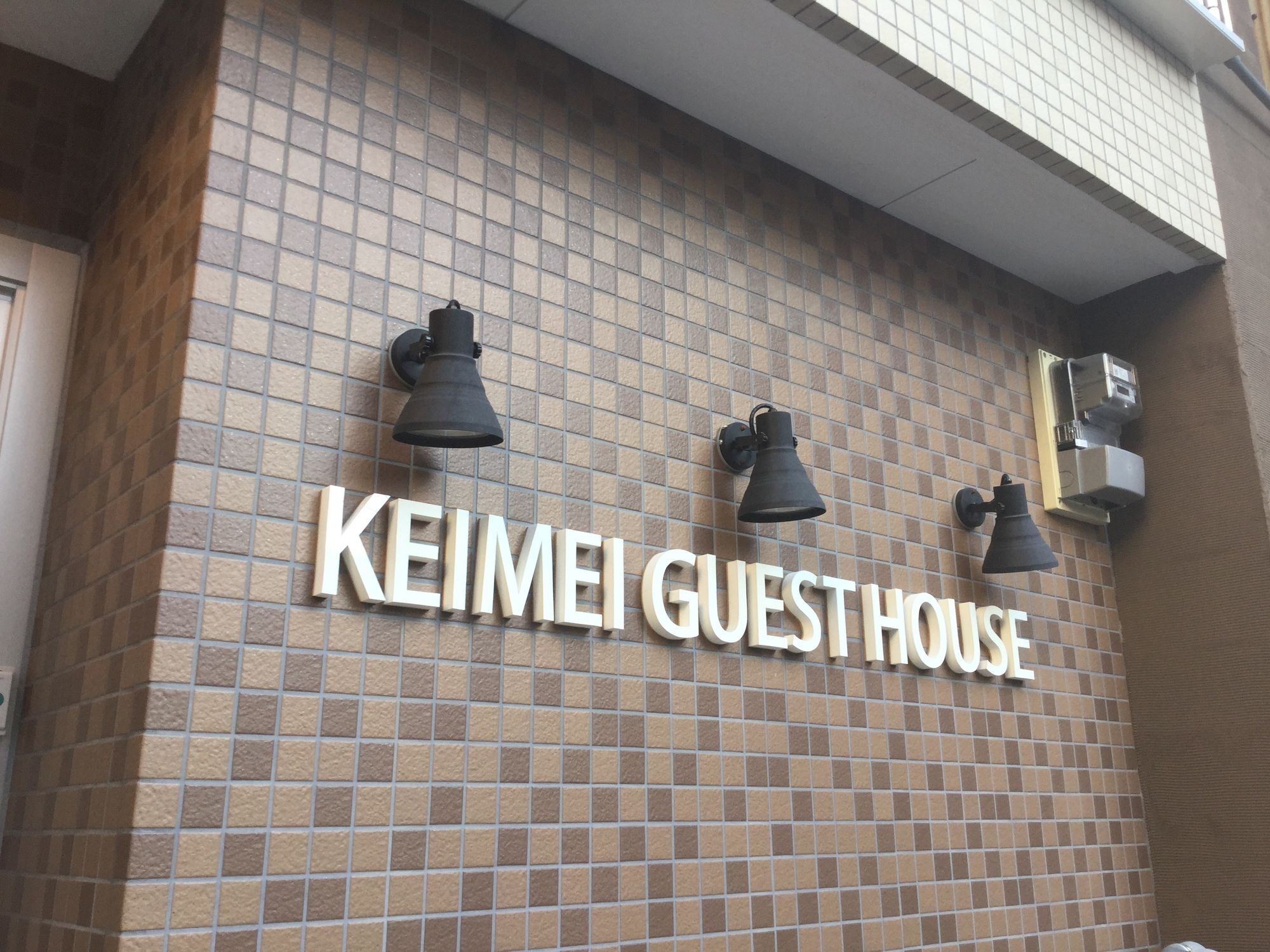 Keimei Guest House Osaka Luaran gambar